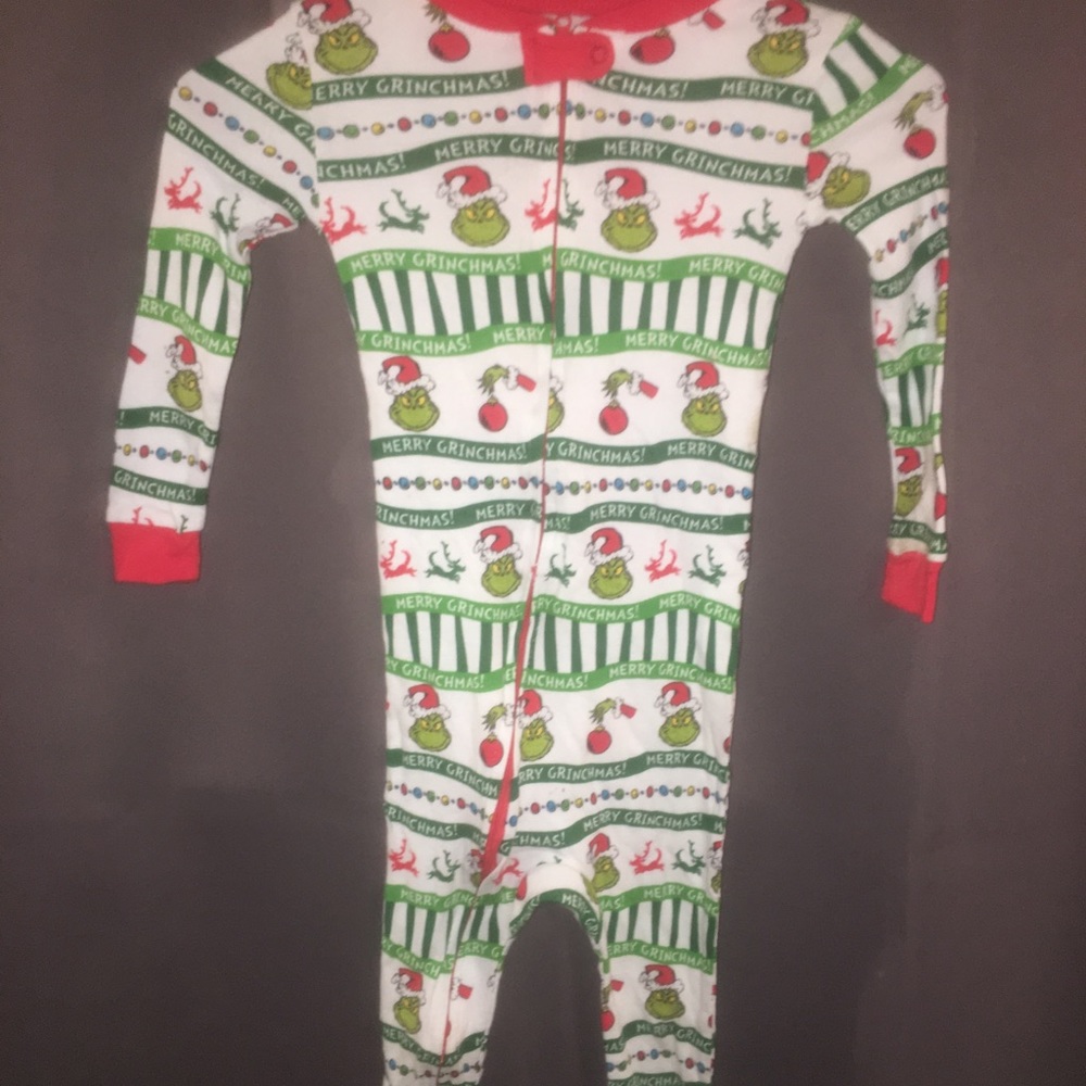 Dr. Seuss The Grinch Christmas Family Onesies